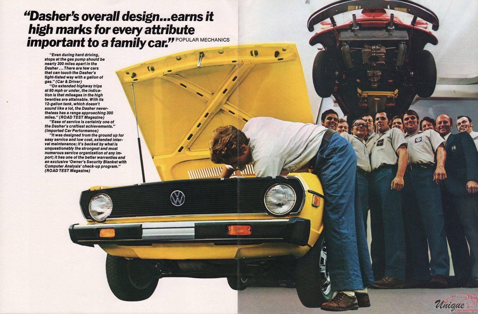 1976 Volkswagen Dasher Brochure Page 7